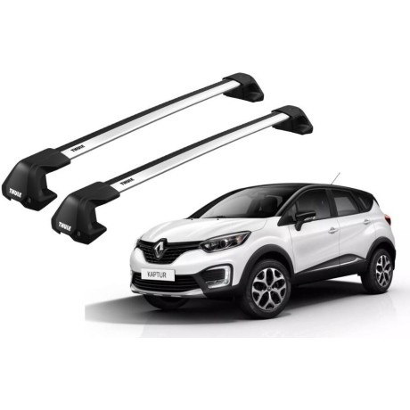 Barras THULE EDGE Flush para autos RENAULT Captur 2013 a 2019