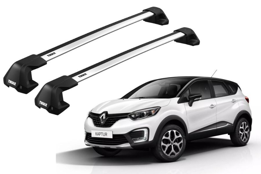 Barras THULE EDGE Flush para autos RENAULT Captur 2013 a 2019