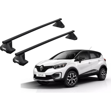 Barras THULE EVO SquareBar para autos RENAULT Captur 2013 a 2019