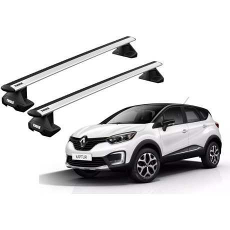 Barras THULE EVO WingBar para autos RENAULT Captur 2013 a 2019