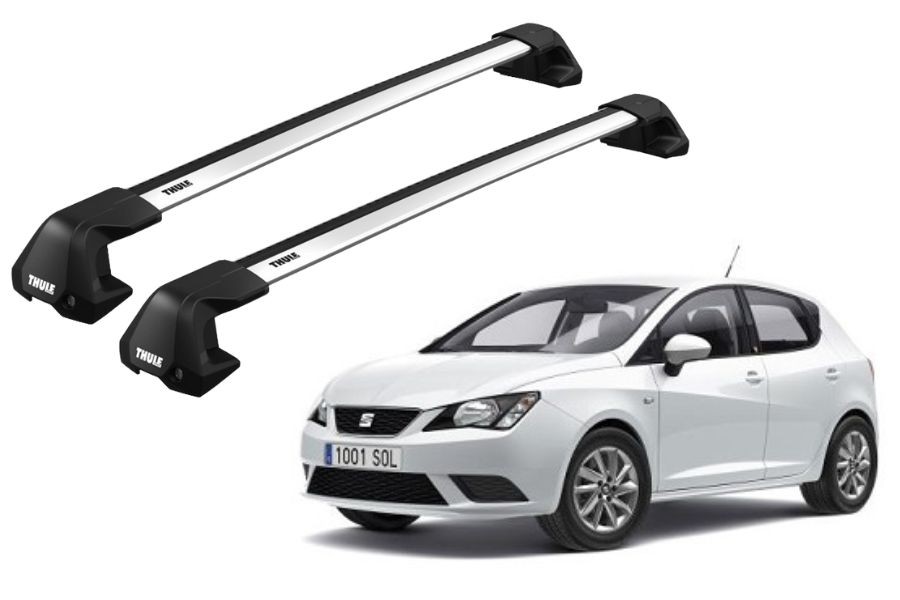 Barras THULE EDGE Flush para autos SEAT Ibiza 2008 a 2017
