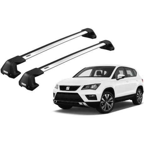 Barras THULE EDGE Flush para autos SEAT Ateca desde 2016