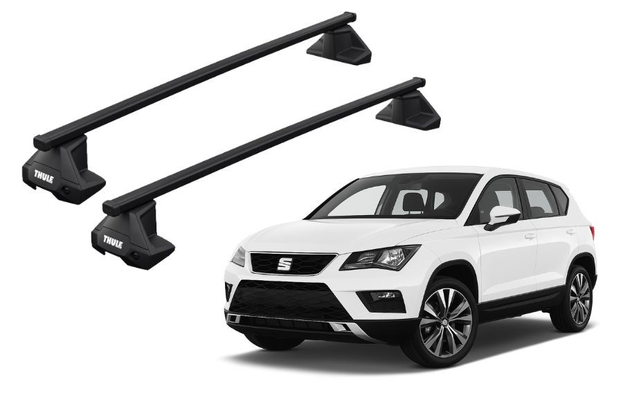 Barras THULE EVO SquareBar para autos SEAT Ateca desde 2016