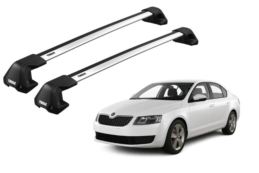 Barras THULE EDGE Flush para autos SKODA Octavia 2013 a 2020