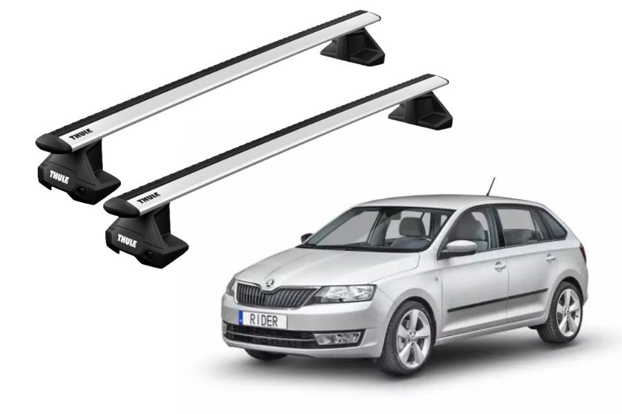 Barras THULE EVO WingBar para autos SKODA Rapid Spaceback desde 2014