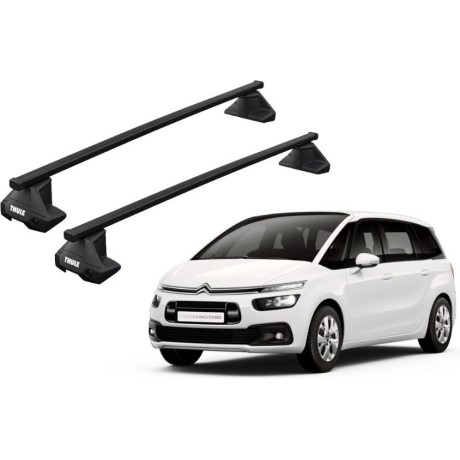 Barras THULE EVO SquareBar para autos CITROEN Grand C4 SpaceTourer desde 2014