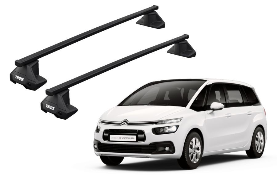 Barras THULE EVO SquareBar para autos CITROEN Grand C4 SpaceTourer desde 2014