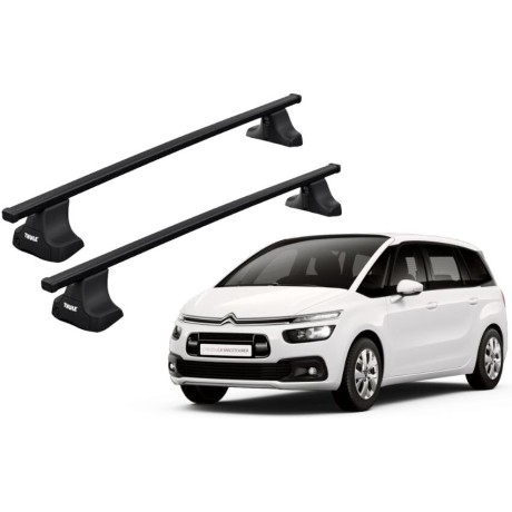 Barras THULE SquareBar para autos CITROEN Grand C4 SpaceTourer desde 2014