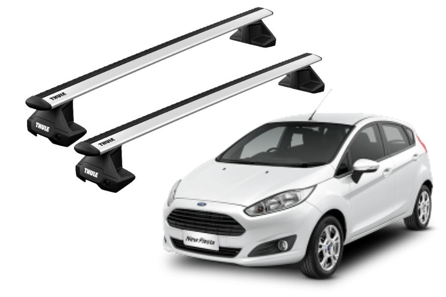 Barras THULE EVO WingBar para autos FORD Fiesta 2008 a 2017