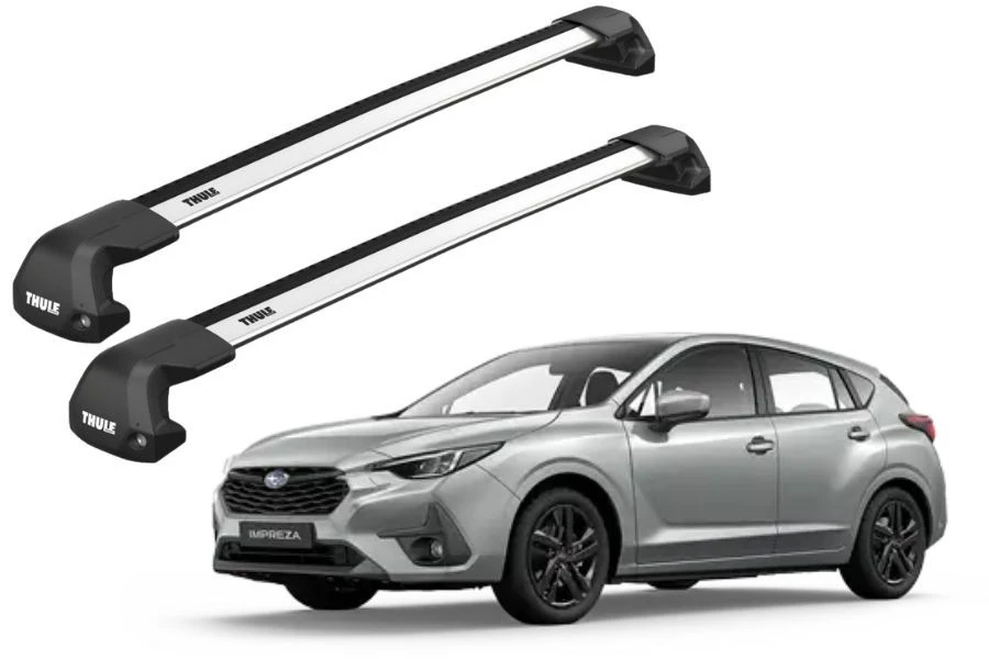 Barras THULE EDGE Flush para autos SUBARU Impreza desde 2023