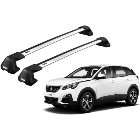 Barras THULE EDGE Flush para autos PEUGEOT 3008 desde 2017 - 2023
