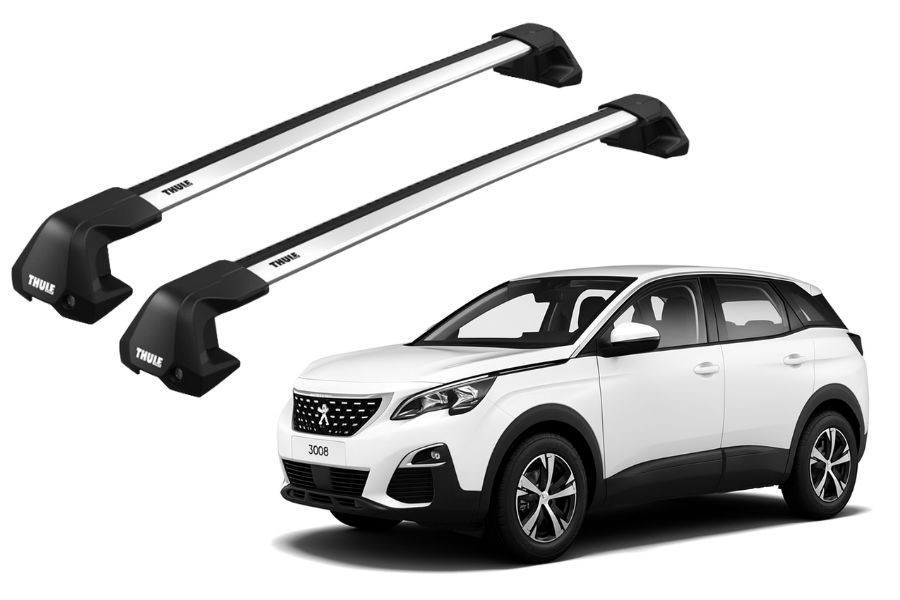 Barras THULE EDGE Flush para autos PEUGEOT 3008 desde 2017 - 2023