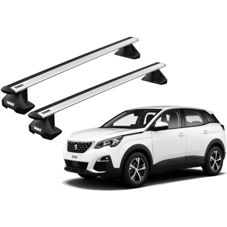 Barras THULE EVO WingBar para autos PEUGEOT 3008 desde 2017 - 2023