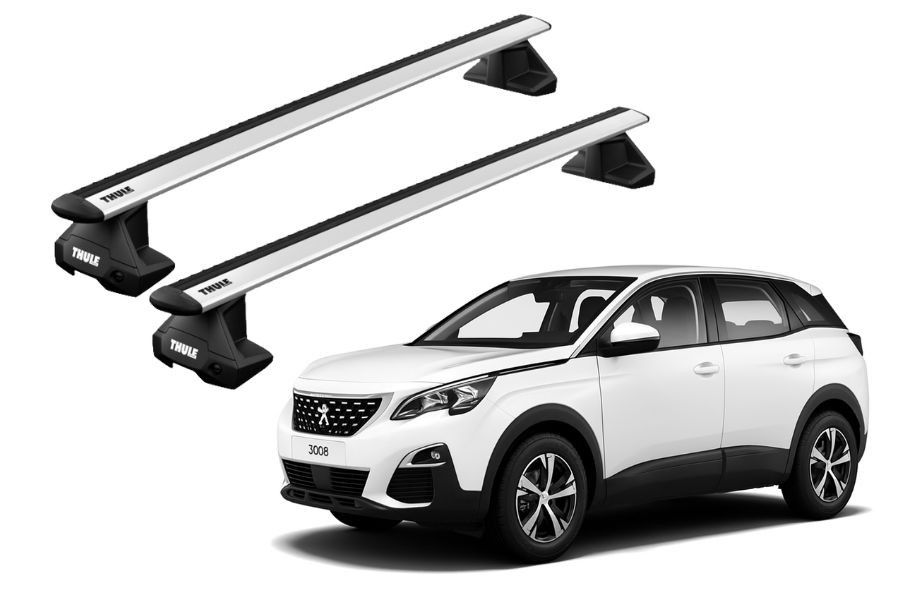 Barras THULE EVO WingBar para autos PEUGEOT 3008 desde 2017 - 2023