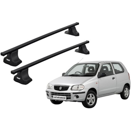 Barras THULE SquareBar para autos SUZUKI Ignis 2001 a 2005