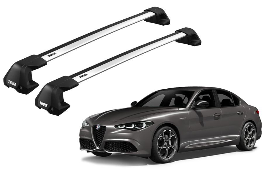 Barras THULE EDGE Flush para autos ALFA ROMEO Giulia desde 2016