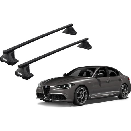 Barras THULE EVO SquareBar para autos ALFA ROMEO Giulia desde 2016