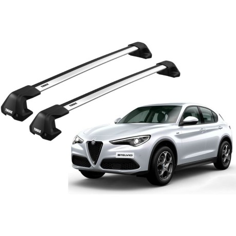 Barras THULE EDGE Flush para autos ALFA ROMEO Stelvio desde 2017