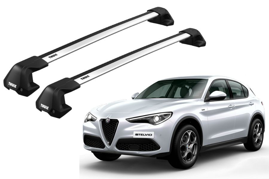 Barras THULE EDGE Flush para autos ALFA ROMEO Stelvio desde 2017