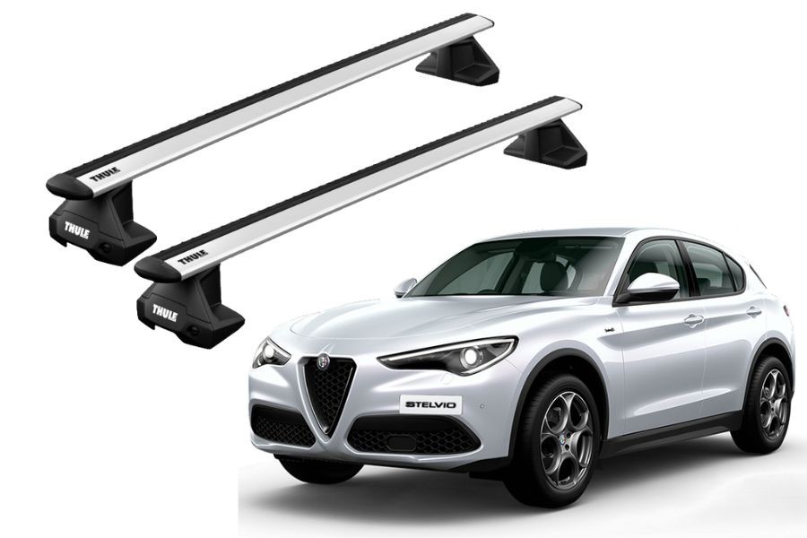 Barras THULE EVO WingBar para autos ALFA ROMEO Stelvio desde 2017