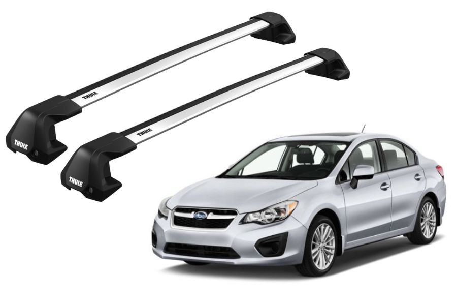 Barras THULE EDGE Flush para autos SUBARU Impreza 2011 a 2016
