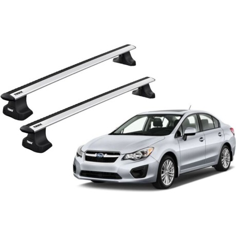 Barras THULE WingBar para autos SUBARU Impreza 2011 a 2016