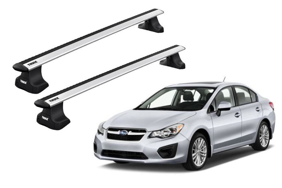 Barras THULE WingBar para autos SUBARU Impreza 2011 a 2016