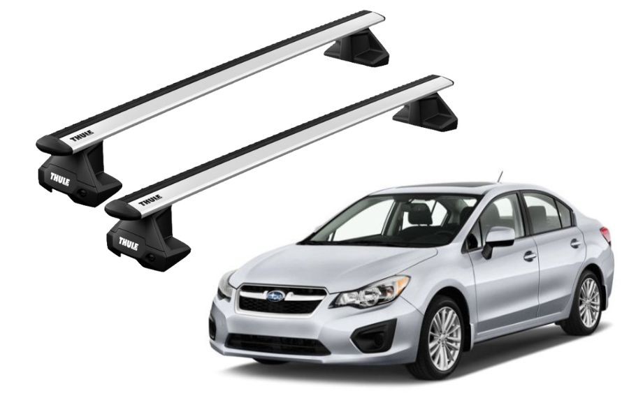 Barras THULE EVO WingBar para autos SUBARU Impreza 2011 a 2016