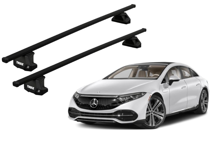 Barras THULE EVO SquareBar para autos MERCEDES BENZ EQS desde 2022 - 2024