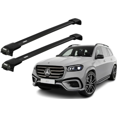 Barras THULE EDGE Flush para autos Mercedes Benz GLS (X167) desde 2020 negro