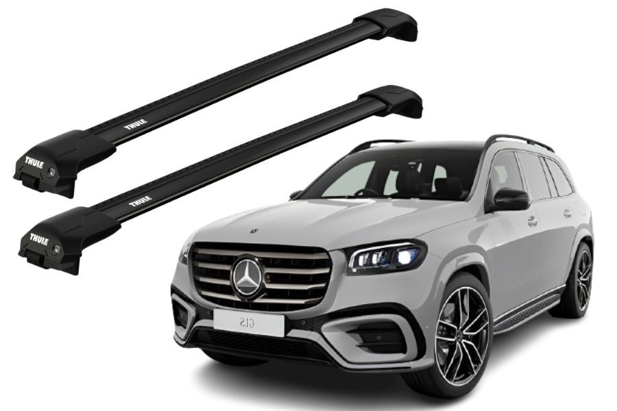 Barras THULE EDGE Flush para autos Mercedes Benz GLS (X167) desde 2020 negro