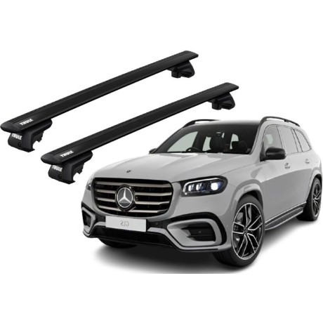 Barras THULE EVO WingBar para autos MERCEDES BENZ GLS (X167) desde 2020 negro