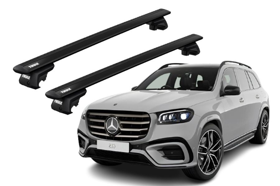 Barras THULE EVO WingBar para autos MERCEDES BENZ GLS (X167) desde 2020 negro