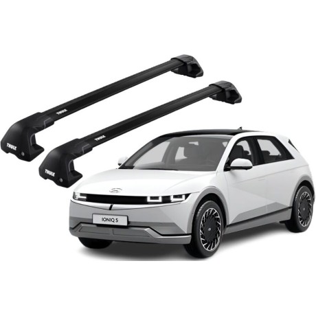 Barras THULE EDGE Flush para autos HYUNDAI Ioniq 5 desde 2021 negro