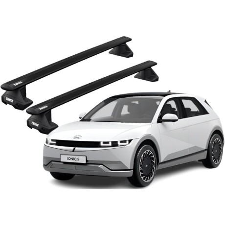 Barras THULE EVO WingBar para autos HYUNDAI Ioniq 5 desde 2021 negro
