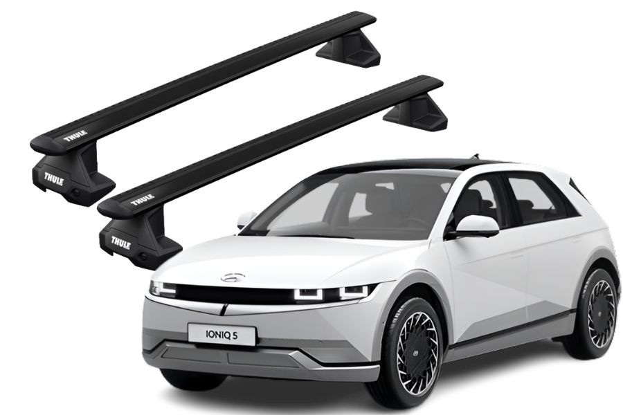 Barras THULE EVO WingBar para autos HYUNDAI Ioniq 5 desde 2021 negro