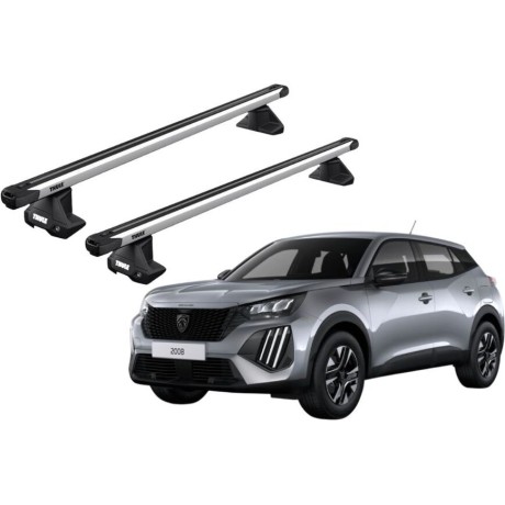 Barras Thule PEUGEOT 2008 20- TN / SlideBar EVO
