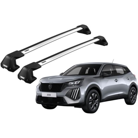 Barras THULE EDGE Flush para autos PEUGEOT 2008 desde 2020