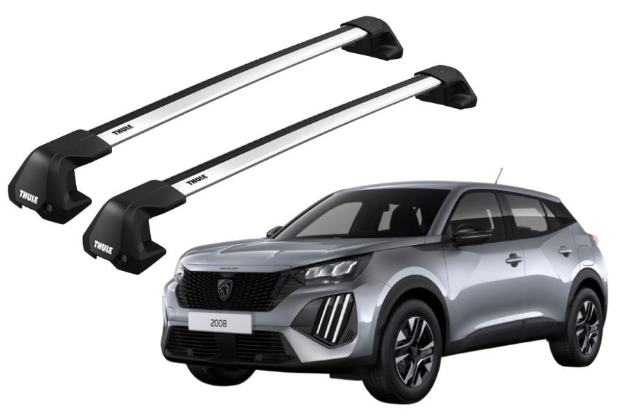 Barras THULE EDGE Flush para autos PEUGEOT 2008 desde 2020