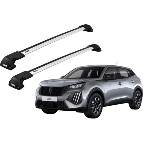 Barras THULE EDGE Flush para autos PEUGEOT 2008 desde 2020