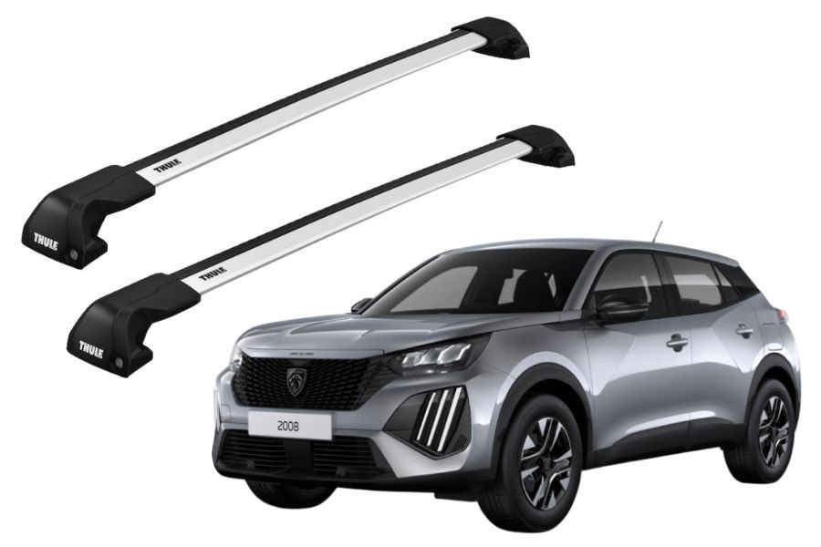 Barras THULE EDGE Flush para autos PEUGEOT 2008 desde 2020