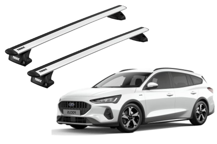 Barras THULE EVO WingBar para autos FORD Focus Active desde 2019-2022