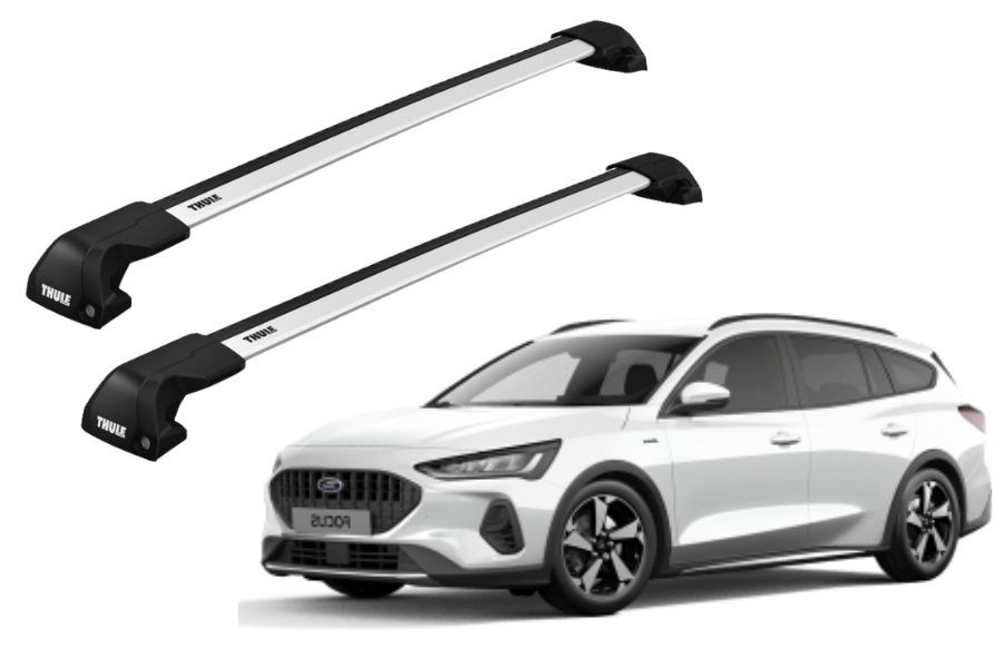 Barras THULE EDGE Flush para autos FORD Focus Active desde 2019-2022