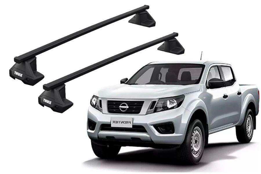 Barras THULE EVO SquareBar para camioneta NISSAN Navara (D23) desde 2015 a 2022