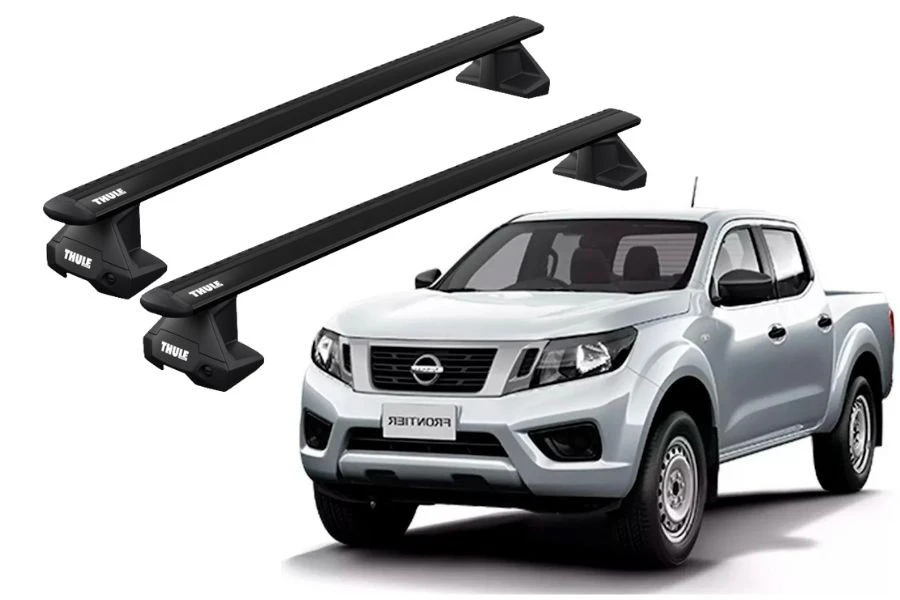 Barras THULE EVO WingBar para camioneta NISSAN Navara (D23) desde 2015 a 2022 negro