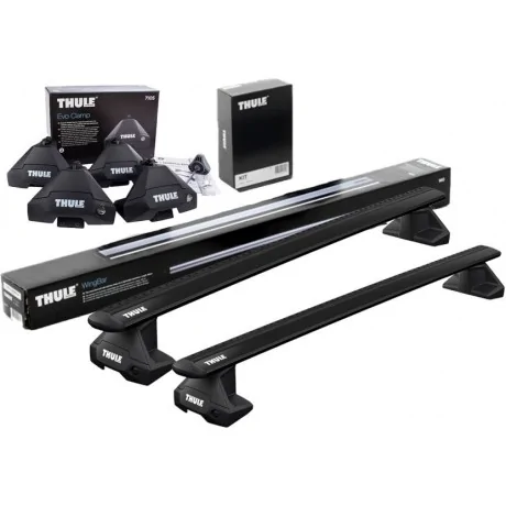 Barras THULE EVO WingBar para camioneta NISSAN Navara desde 2023 negro