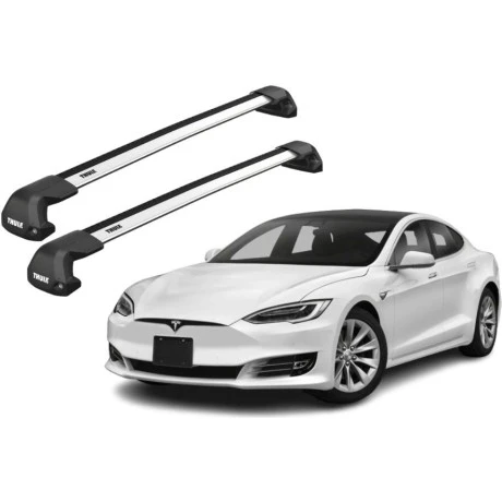 Barras THULE EDGE Flush para autos TESLA Model S (From July 2015) desde 2015-2017