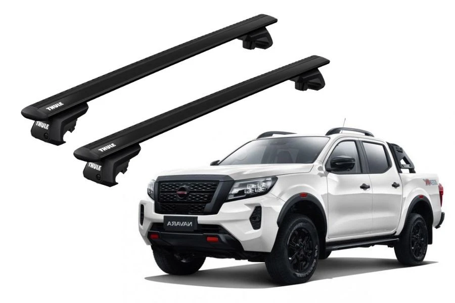 Barras THULE EVO WingBar para camioneta NISSAN Navara desde 2023 negro