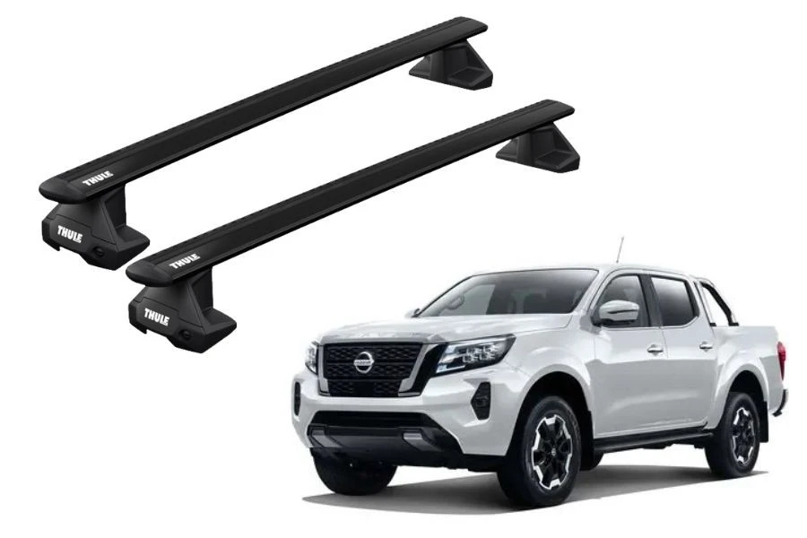Barras THULE EVO WingBar para camioneta NISSAN Navara desde 2023 negro