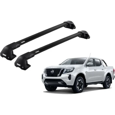 Barras THULE EDGE Flush para camioneta NISSAN Navara desde 2023 negro